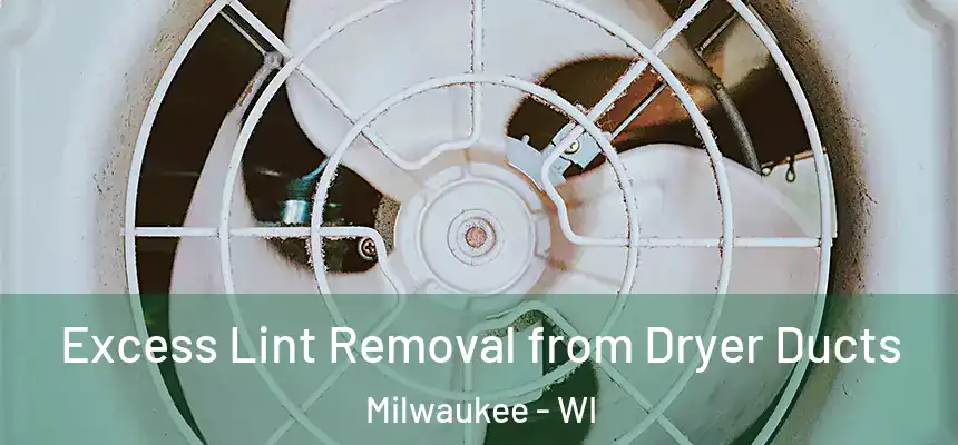  Excess Lint Removal from Dryer Ducts Milwaukee - WI
